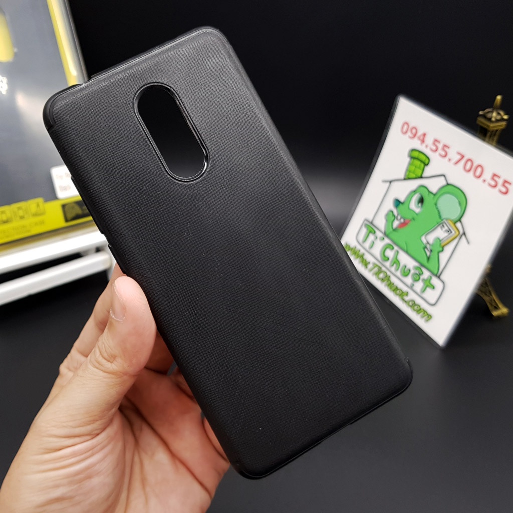 [Ảnh Thật] Ốp Lưng Xiaomi Redmi 5 Dẻo Vân Vải Cross TPU Chống sốc