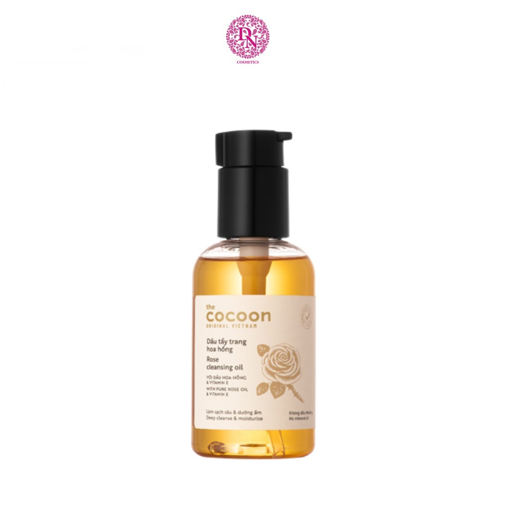 Dầu tẩy trang Cocoon hoa hồng Rose Cleansing Oil 140ml