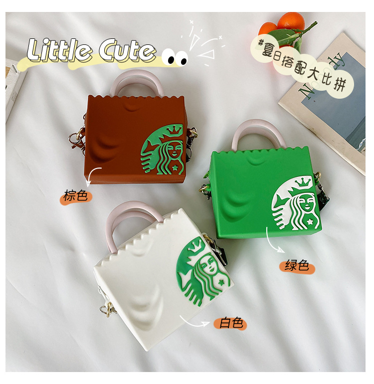 túi đựng tiền Korean Version Cartoon Portable Sling Bag Crossbody Silicone Wallet Card Shoulder Bag Diagonal Girls Women Soft Coin Purse Bag with Strap
