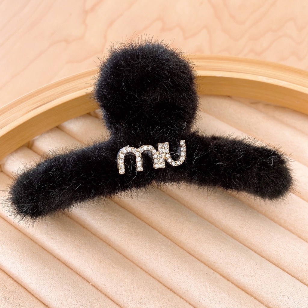 Kẹp TóC PhốI Lông HìNh Chữ T ThờI Trang Cho Nữ