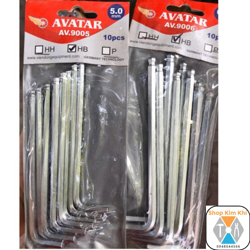 Lục giác lẻ đủ số 3mm-10mm