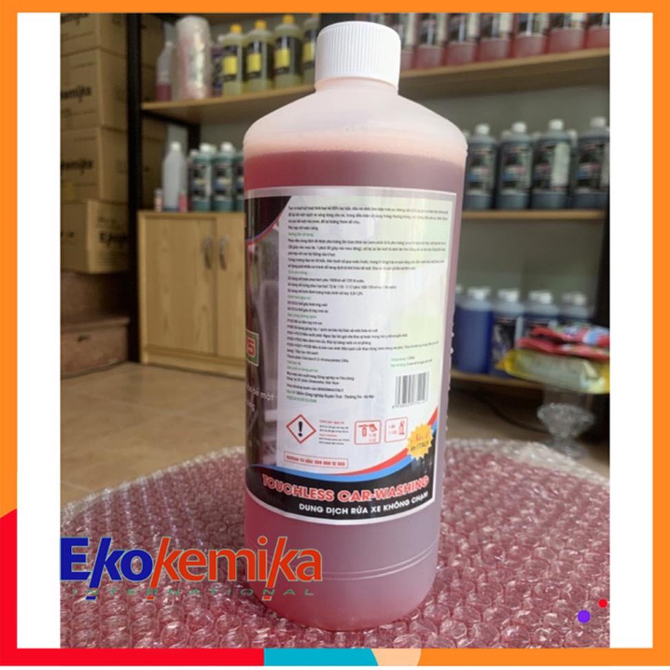 Bigsize  DUNG DỊCH RỬA XE KHÔNG CHẠM BIO 45 -1L TẶNG 1 KHĂN LAU ĐA NĂNG