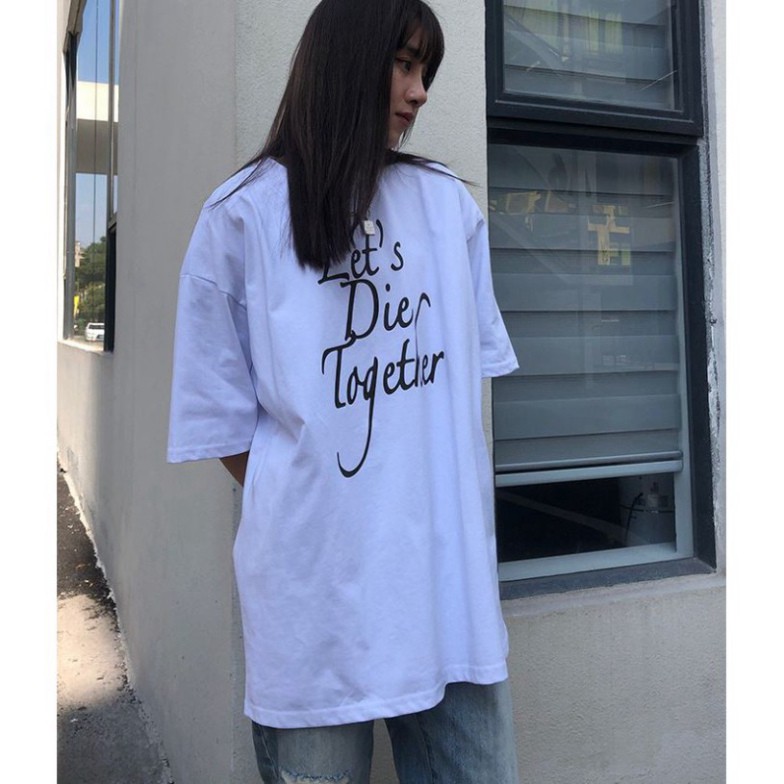 ÁO THUN, ÁO PHÔNG TAY LỠ UNISEX FORM RỘNG OVERSIZE LET TOGETHER NELLY ANIME M811 DH SHOP SUPERSALE