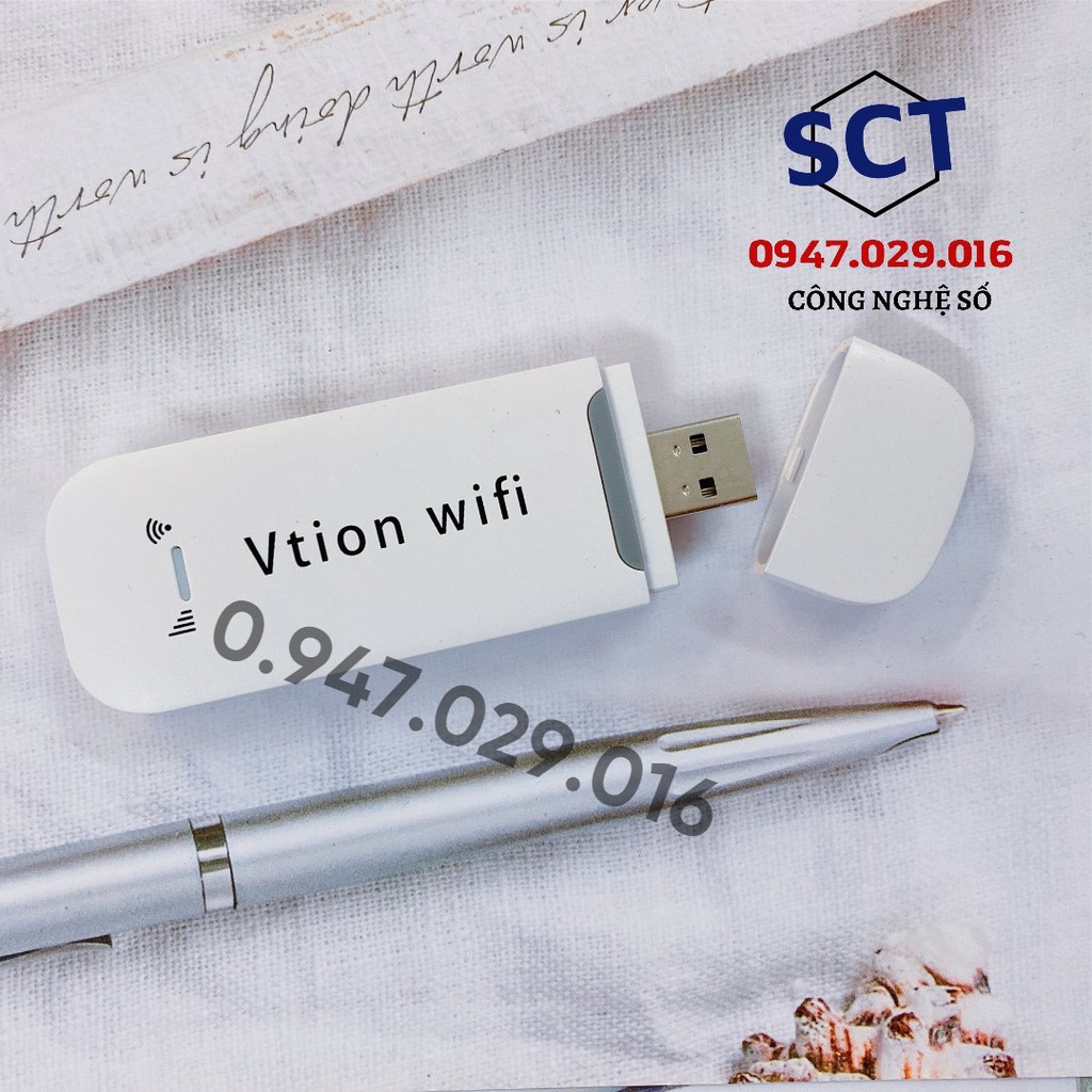 Dcom 3G Vtion tốc độ cao phát wifi từ sim tiền lợi