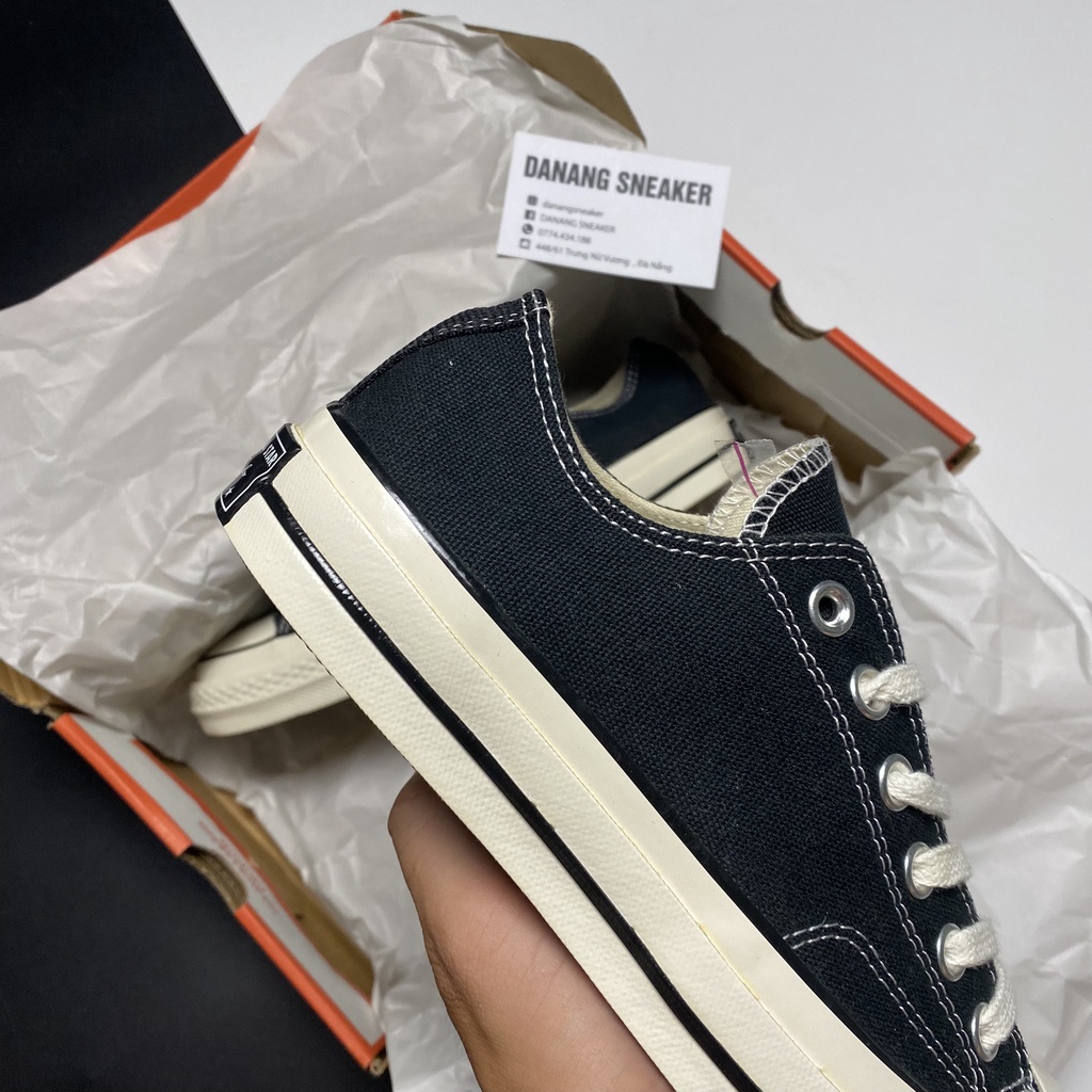 Giày Converse 1970 Low Black  - GIÀY DANANG | Phiên bản 1:1 chuẩn
