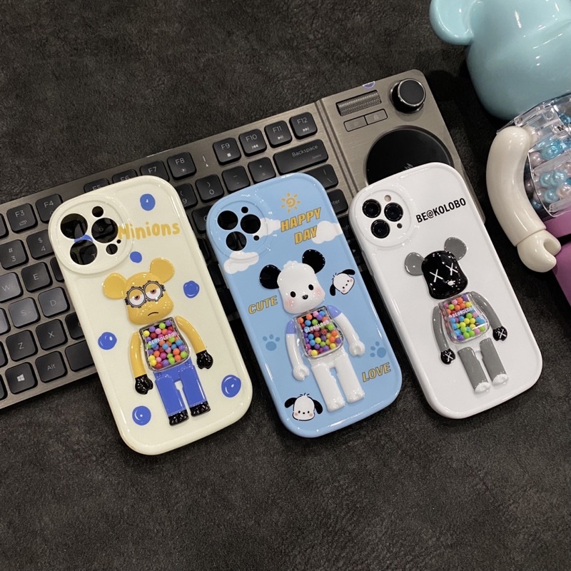 Ốp lưng điện thoại bbrick kẹo 3d các hình