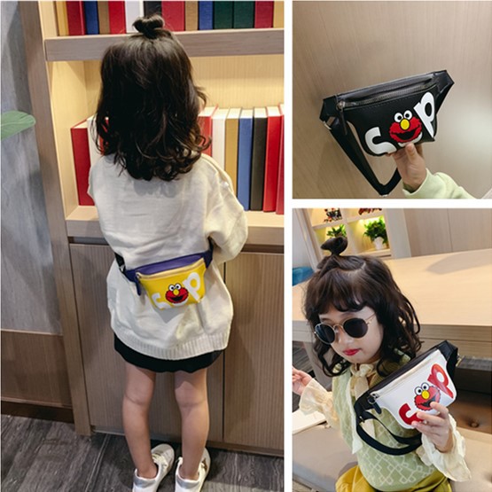 Túi đeo chéo in họa tiết hoạt hình đáng yêu thời trang dành cho bé gái