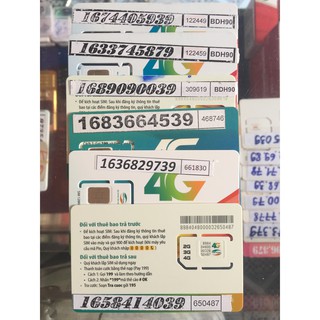 Sim Viettel 11 số đẹp gói V90
