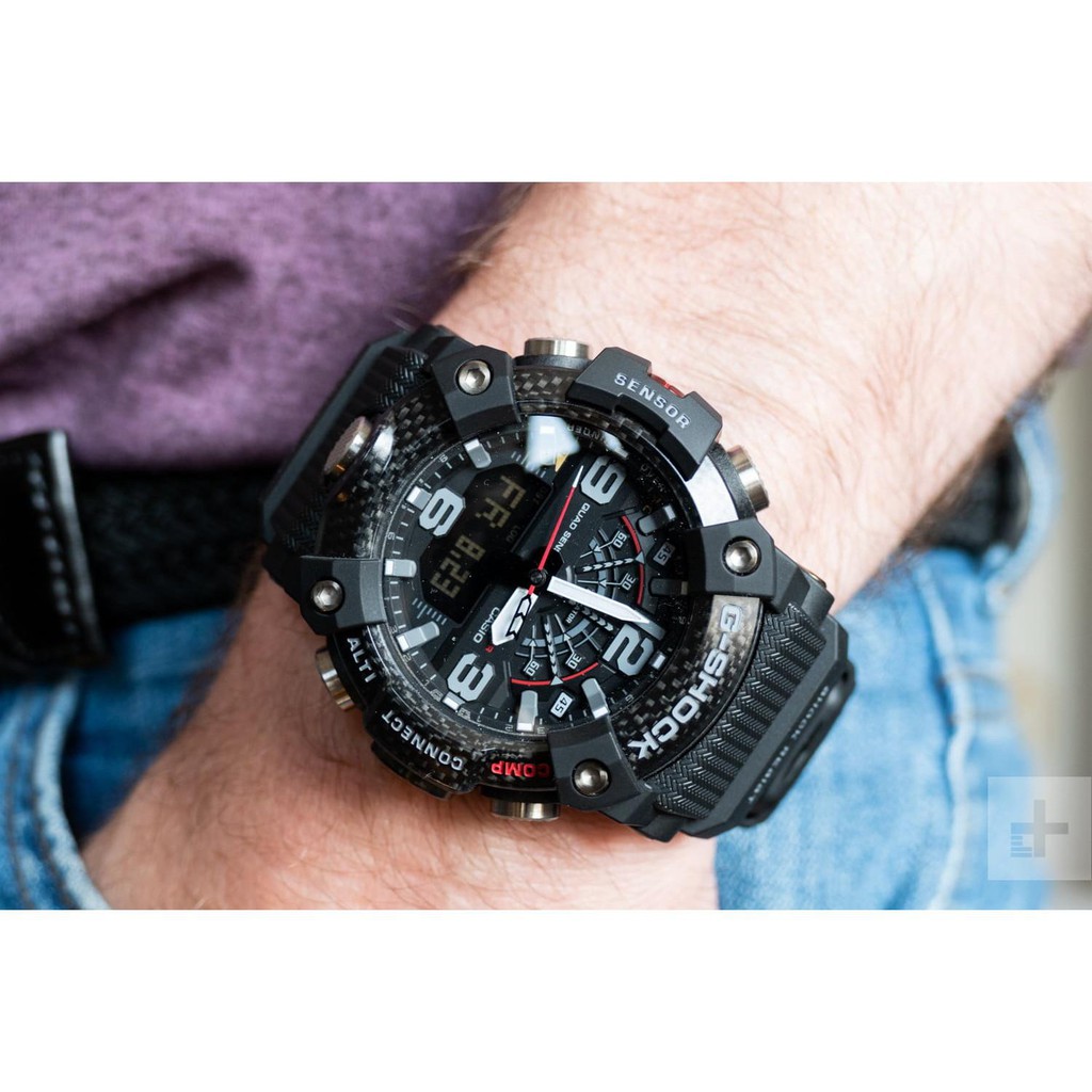 Đồng hồ Nam Dây Nhựa Casio G-Shock GG-B100-1A chính hãng bảo hành 5 năm Pin trọn đời