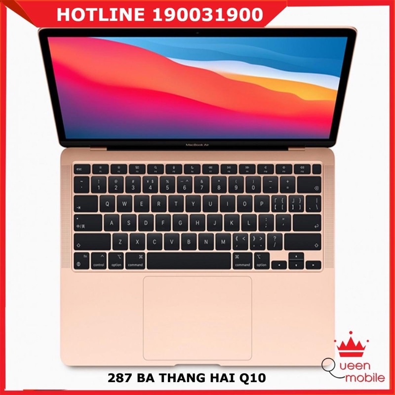 [Mã SKAMPUSHA8 giảm 8% đơn 300K] [Trả góp 0% LS] Apple MacBook Air (2020) M1 Chip, 13.3-inch, 8GB, 256GB SSD | BigBuy360 - bigbuy360.vn