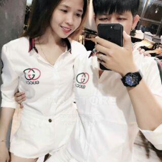 Áo cặp sơ mi lụa về hàng