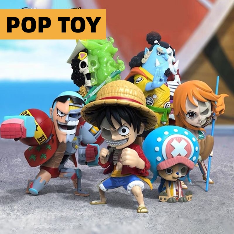 [Genuine] Búp Bê Mighty Jaxx One Piece Jason Freeny 'S Hidden Dissectibles Two Hộp Quà Tặng Cho Bạn 