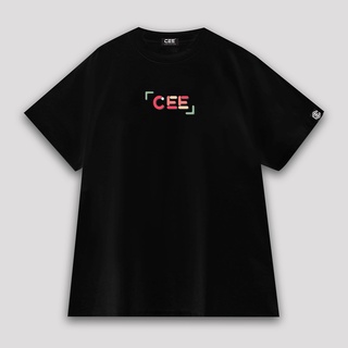 Áo thun tay lỡ cao cấp flozenty cee original tee áo phông cotton unisex form rộng - black