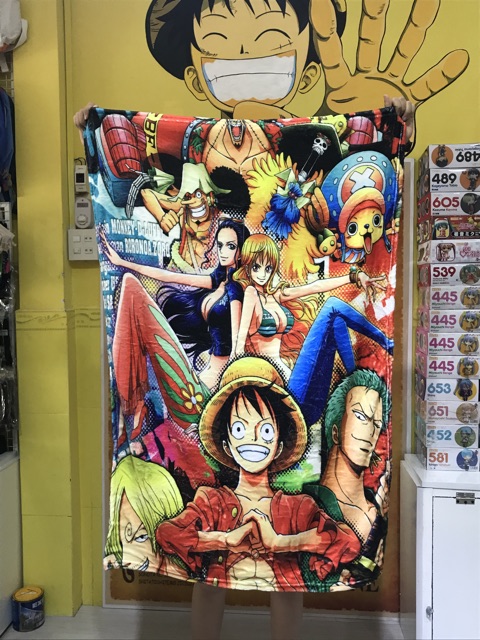 Nhắn tim chọn mẫu khăn tắm One Piece size 80*120cm