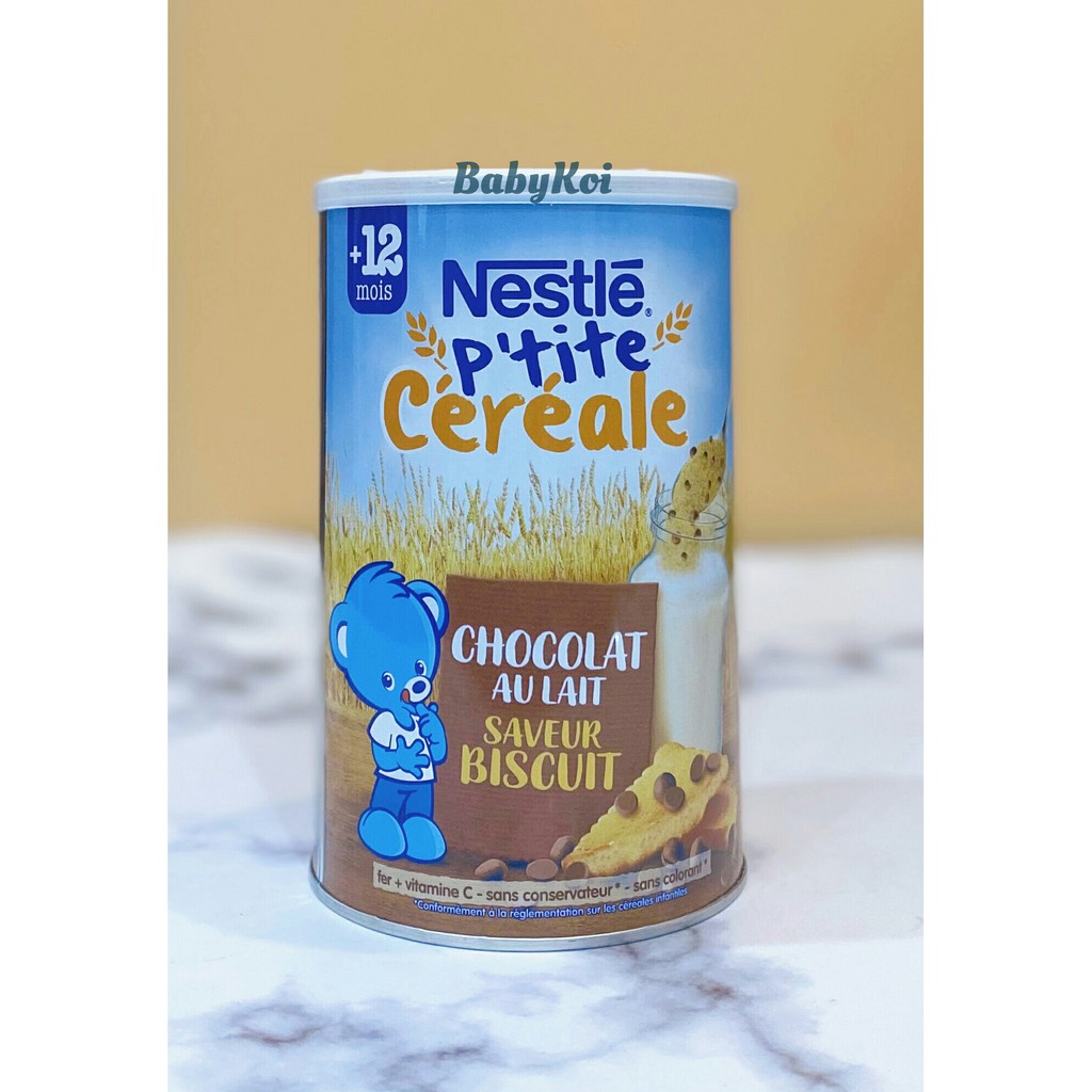  Bột lắc pha sữa Nestle Pháp hộp 400G cho bé từ 6 tháng (date 2022)