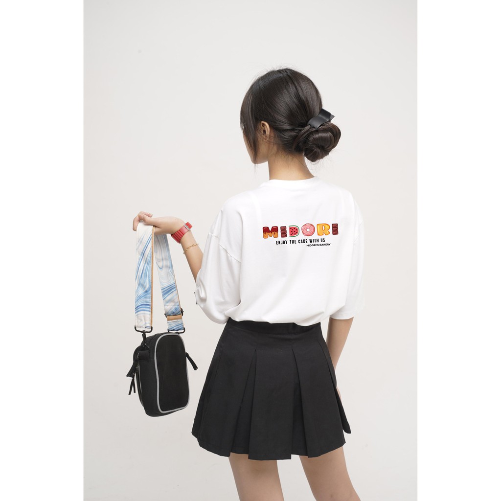 Áo phông Nam Nữ form rộng tay lỡ Thun Unisex Sweet Local Brand Mi Midori | BigBuy360 - bigbuy360.vn