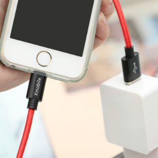 Cáp Lightning 1m Xmobile Spanker B