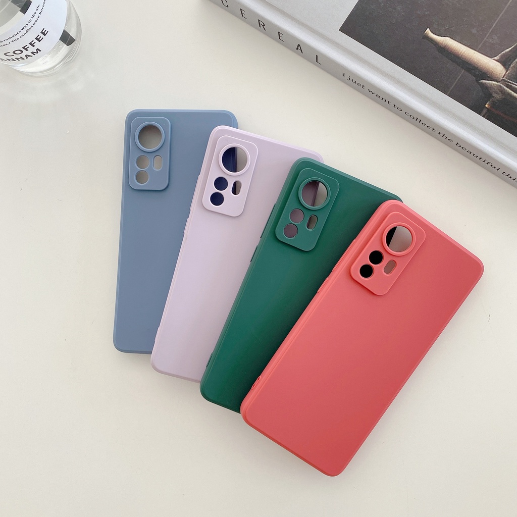 Ốp Điện Thoại Mềm Màu Trơn 1P00 Cho iPhone 13 12 11 Pro Max X Xs Max Xr 6P 7P 8P 6 7 8 SE 2020
