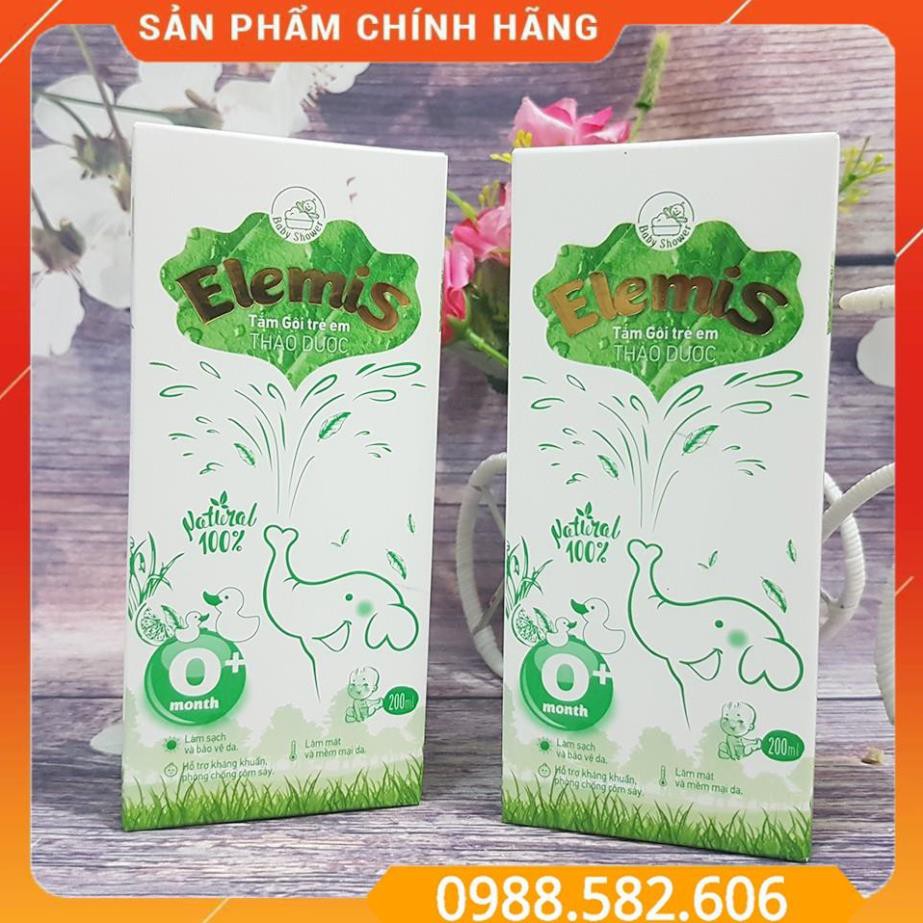 Sữa Tắm Gội Thảo Dược Elemis Cho Trẻ Sơ Sinh Và Trẻ Nhỏ 200ml - 8936058820418