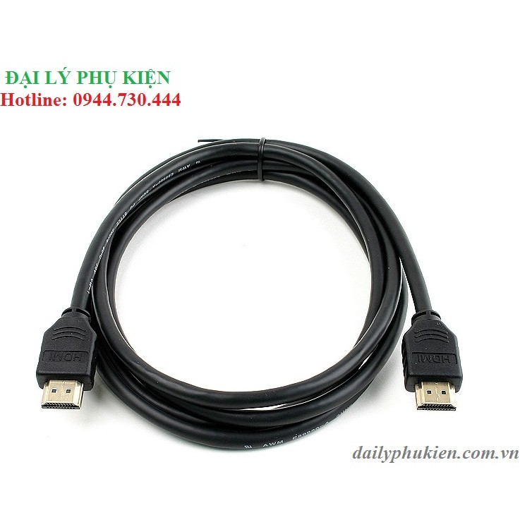 [Mã ELFLASH5 giảm 20K đơn 50K] Dây HDMI 1.5m đen