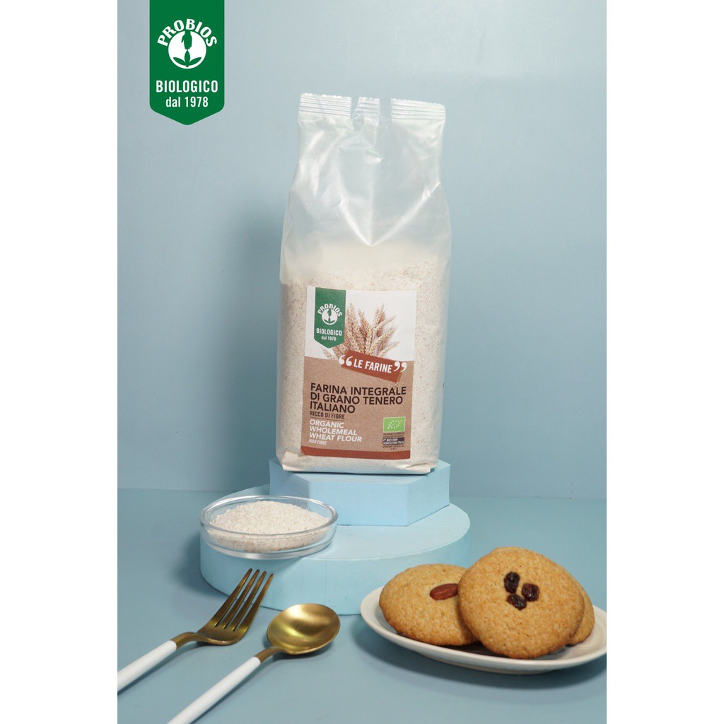 Bột Mì đa dụng hữu cơ Organic Wheat Flour ProBios 1kg