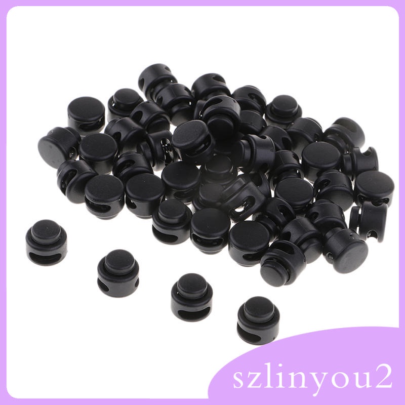 50x 13mm 2 Lỗ Khóa Dây Giày Thể Thao