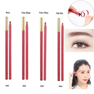 Chì Xé Vẽ Chân Mày Hồng Chống Thấm Nước