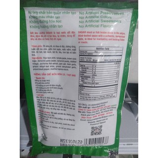 NƯỚC SỐT KHO CÁ/THỊT DASAVI( 1 gói 50gram)