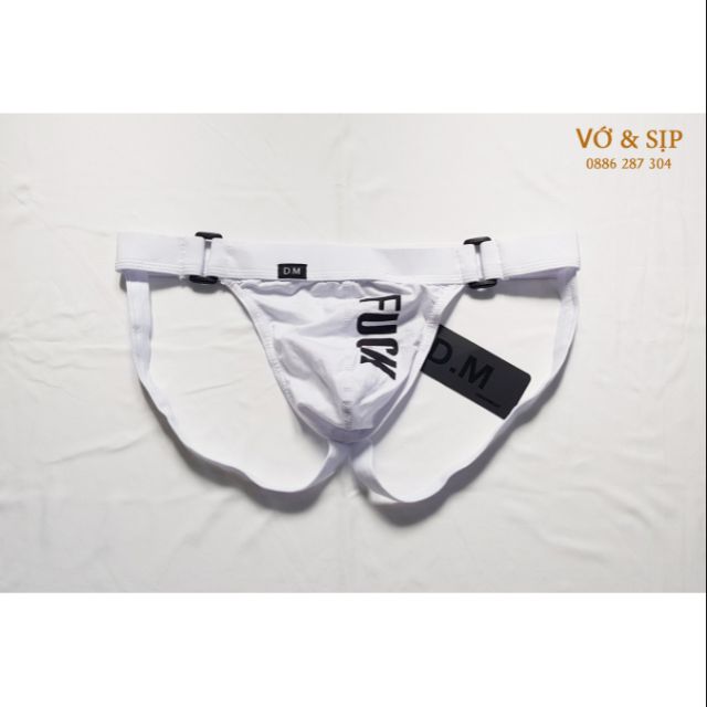 Sịp Jockstrap D.M trắng cho Nam