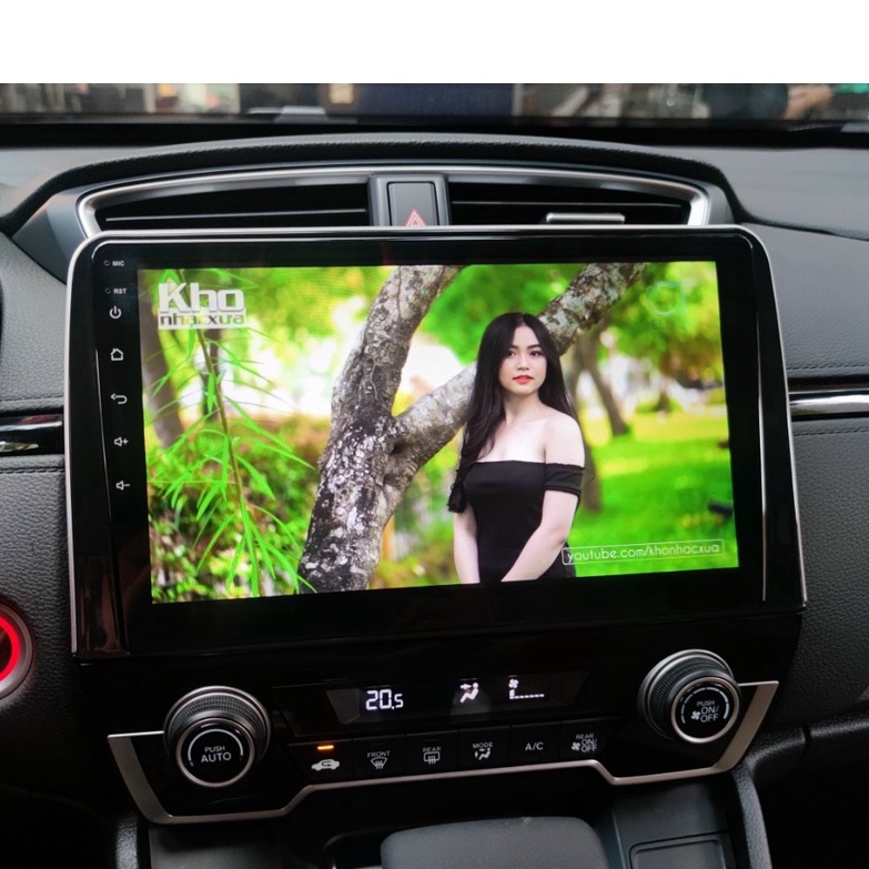 Màn Hình Android 9 inch Cho Xe CIVIC 2016-2021 - Đầu DVD Android Kèm Mặt Dưỡng Giắc Zin Canbus Cho HONDA CIVIC - Điều Kh