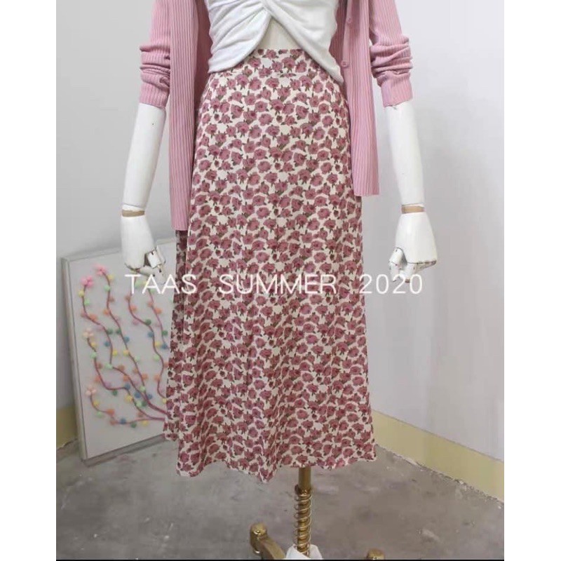 [Mã WASTUP giảm 10% tối đa 30K đơn 99K] Chân váy hoa nhí - Chân váy Midi hoa nhí nhiều màu Ulzzang ( hình thật/ /sẵn) | BigBuy360 - bigbuy360.vn