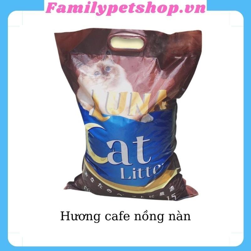 Cát vệ sinh cho mèo Luna Litter túi 8L-familypetshop.vn