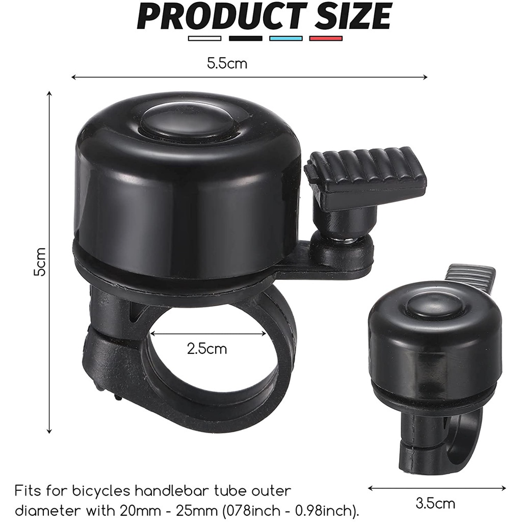 Chuông gắn tay lái xe đạp leo núi làm bằng hợp kim