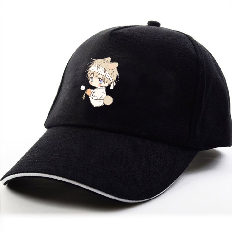 Mũ lưỡi trai in hình NO LOVE ZONE xinh xắn thời trang phong cách anime chibi cá tính