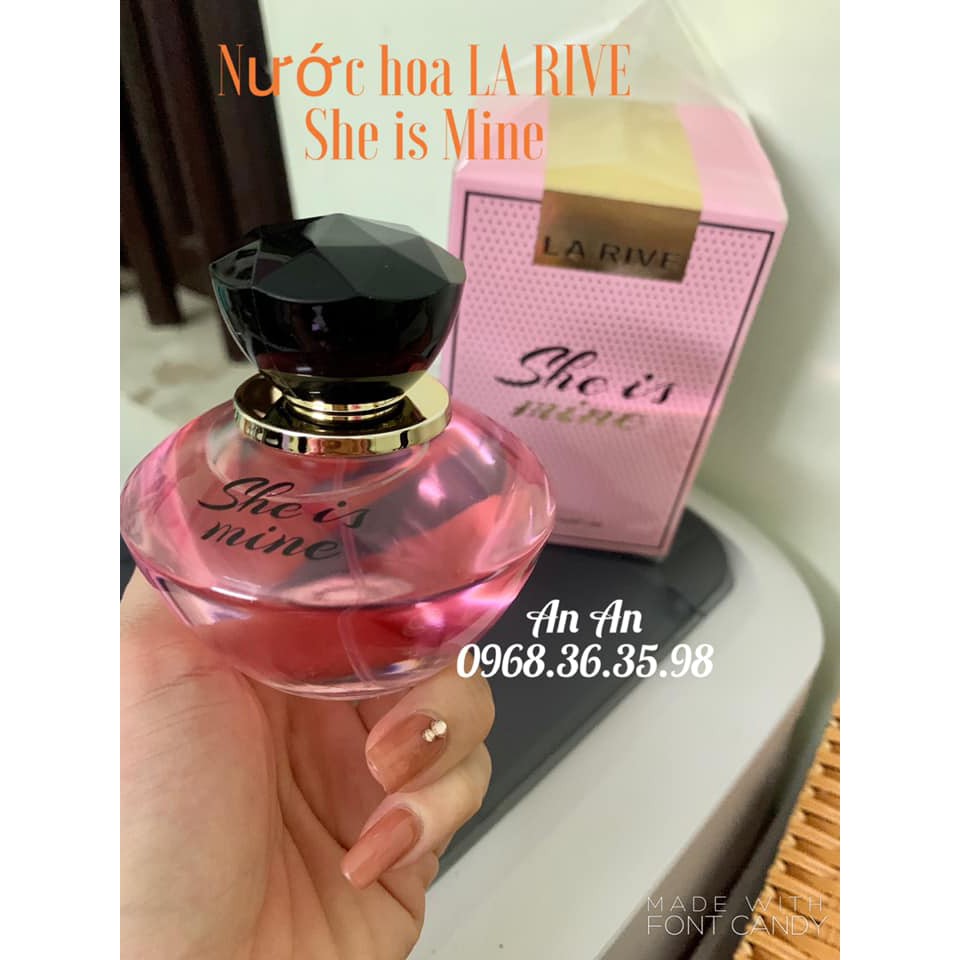 NƯỚC HOA LA RIVE she is mine