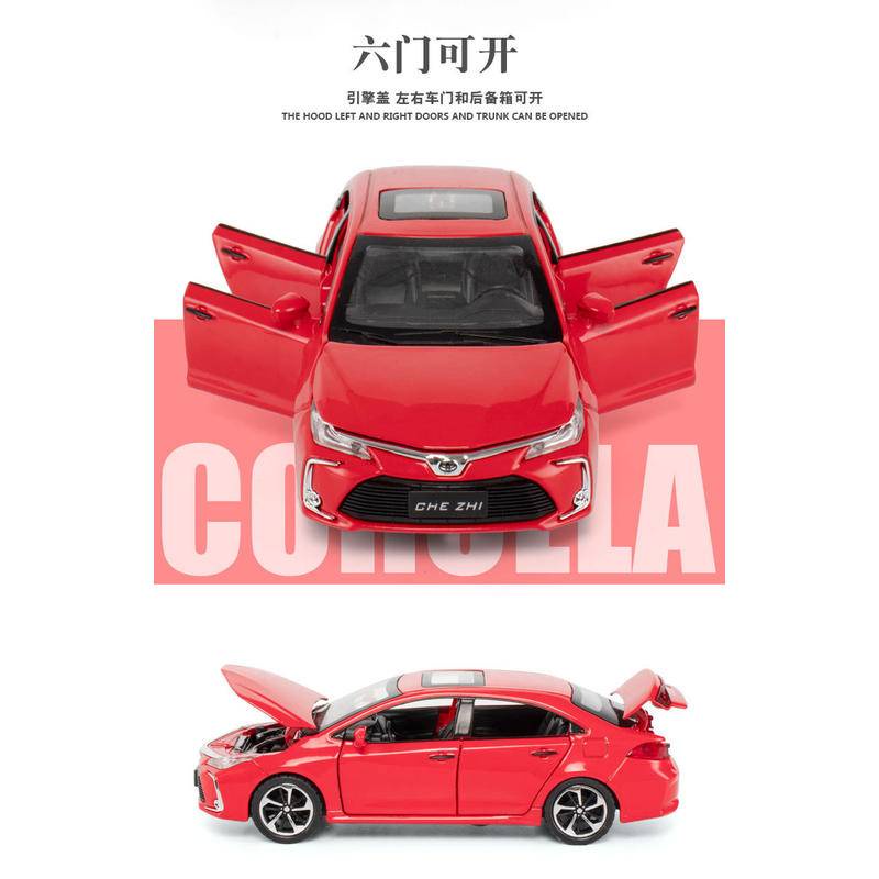 ToyToyMan ✨ Mô Hình Xe Hợp Kim Toyota Corolla Tỉ Lệ 1:32 ô tô đồ chơi/vật trang trí/Món quà sinh nhật