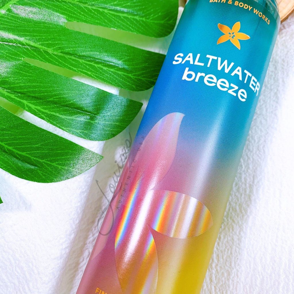 SALTWATER BREEZE - Body mist | Shower | Lotion - Trọn bộ chăm sóc cơ thể Bath & Body Works Mỹ