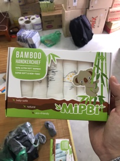 KHĂN SỮA MIPBi 100% Sợi Tre SiÊU MỀm
