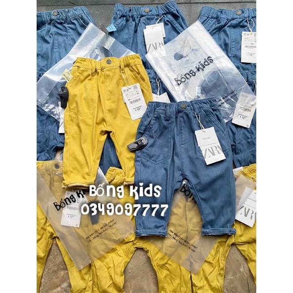 Quần Jean Bé Trai Siêu Mềm Lưng Chun ZR