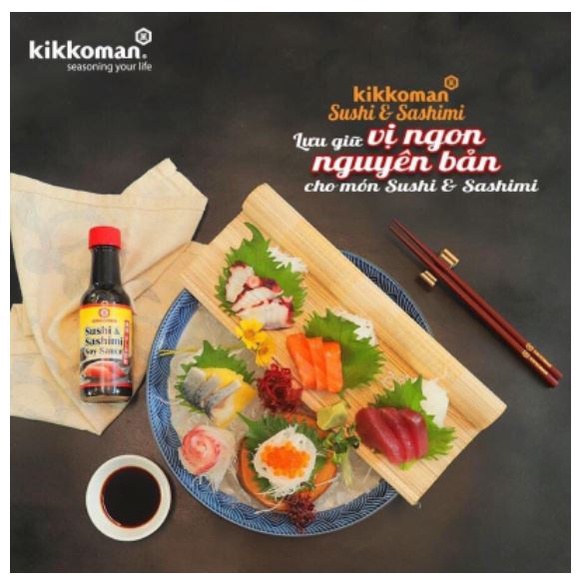 Nước tương Sushi &amp; Sashimi Kikkoman 150ml