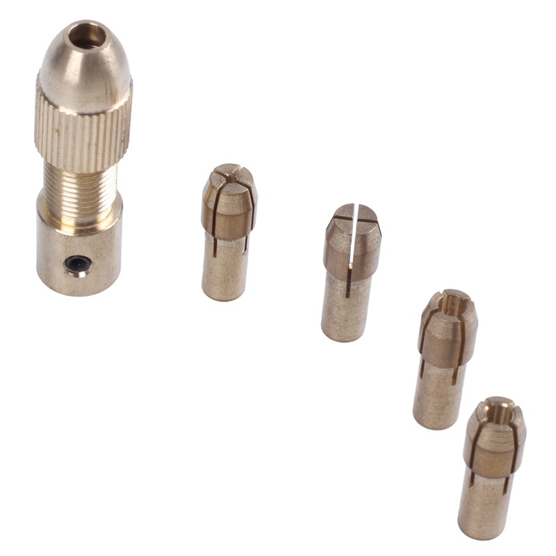 Set 8 Đầu Kẹp Mũi Khoan 0.5-3mm Cho Máy Khoan Mini H4