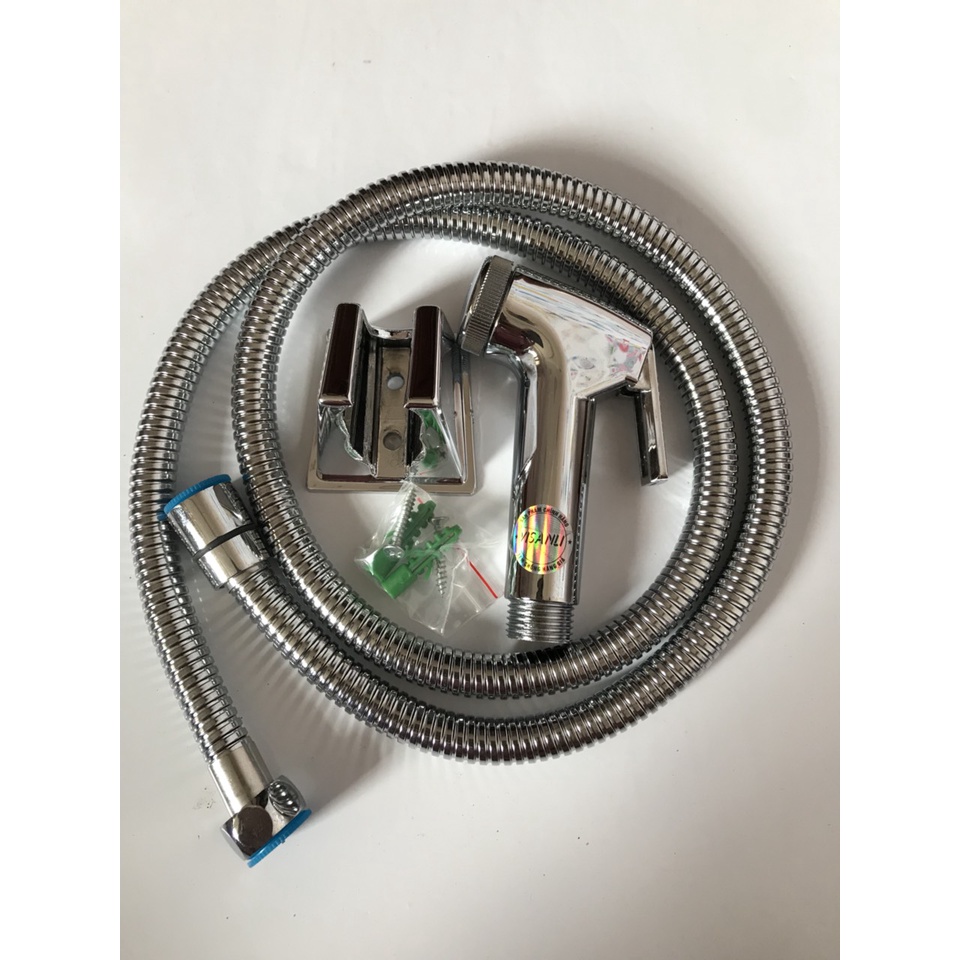 Xịt vệ sinh, xịt bồn cầu, bộ xịt nhựa mạ chrome (thanh lý nghỉ bán)