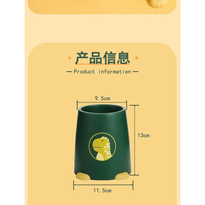 Ống đựng đũa ráo nước hình hoạt hình cho nhà bếp