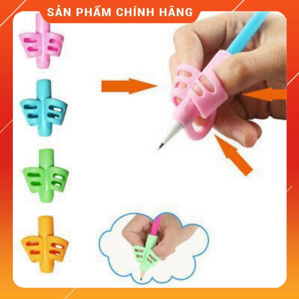Đệm silicon hỗ trợ bé đệm tay định vị cầm bút đúng cách chỉnh tư thế, đệm tay cầm bút đúng cho bé tập viết