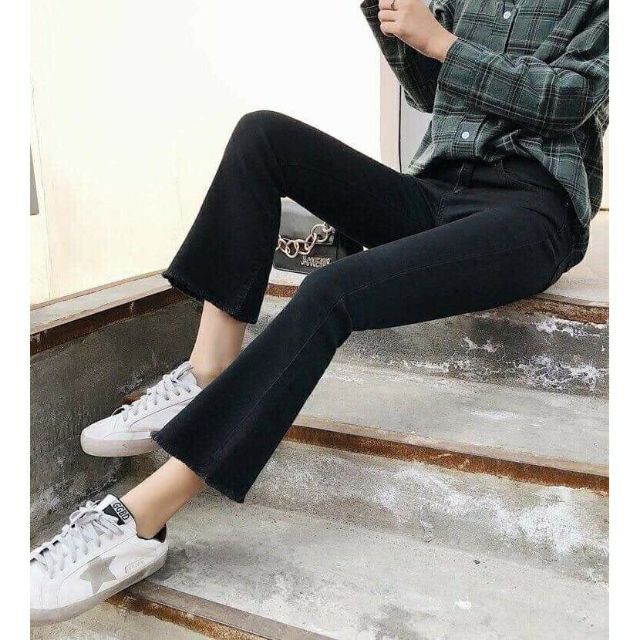 Quần skinny jean ống loe K002 K002