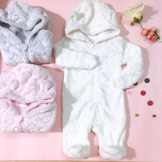 Bộ body bông liền tất cho bé sơ sinh siêu đẹp