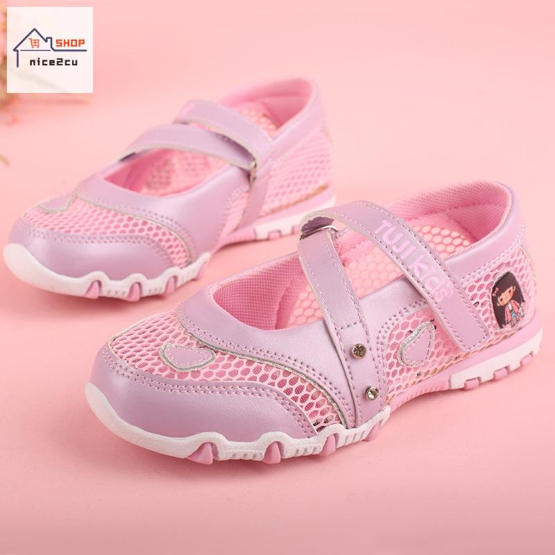 Giày Sandal Công Chúa Màu Hồng Thời Trang Mùa Hè 2022 Cho Bé Gái Biểu Diễn Múa