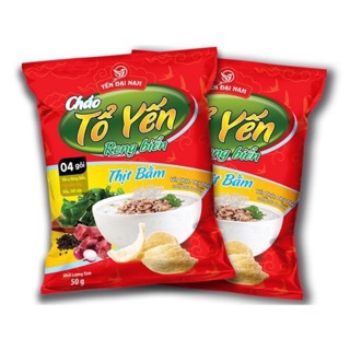Cháo tổ yến rong biển thịt bằm 50g