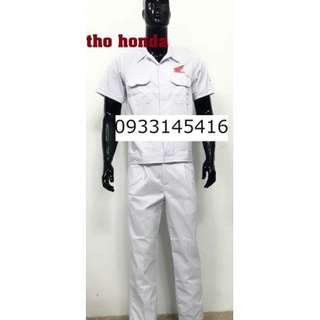 Đồng phục sửa xe máy honda thợ