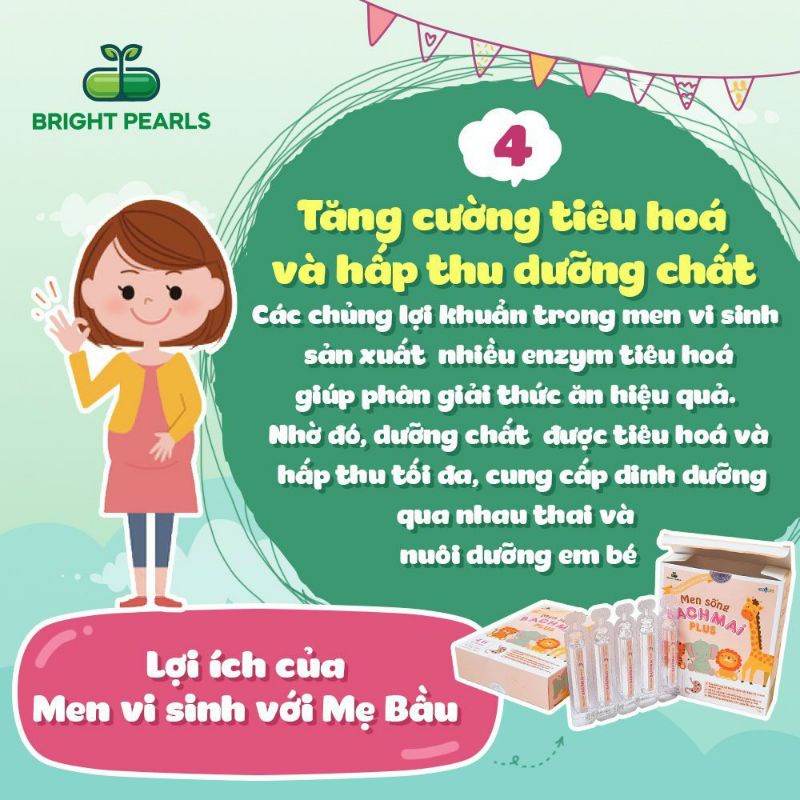 Liệu Trình 3 hộp Men sống Bạch Mai plus, Enzym mẫu mới _ dùng cho trẻ táo bón và đi ngoài